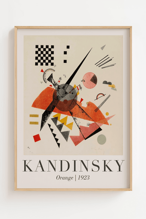 Orange – Kandinsky Plakat