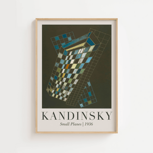 Small Planes – Kandinsky Plakat

