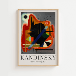 Several Points - Kandinsky Plakat
