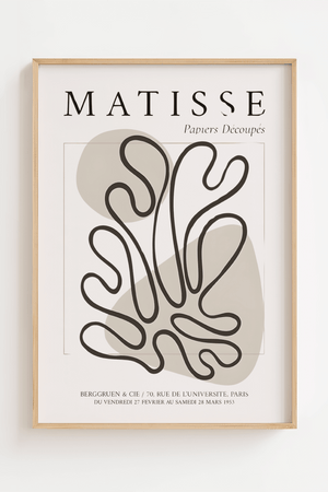 Abstract Matisse Plakat