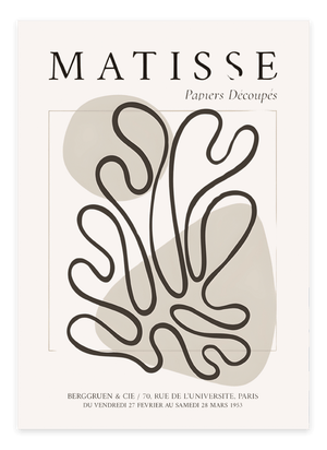 Abstract Matisse Plakat