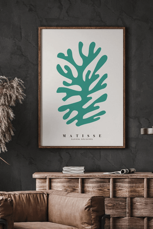Grønne Blade – Matisse Plakat
