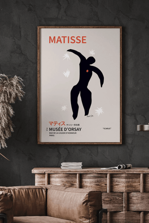Ikaros – Matisse Plakat fra Musée d'Orsay