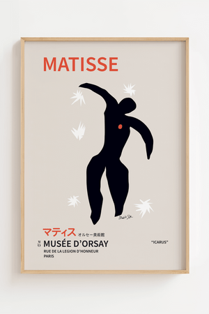 Ikaros – Matisse Plakat fra Musée d'Orsay
