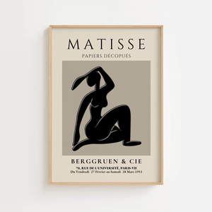 Black Madame - Matisse Plakat
