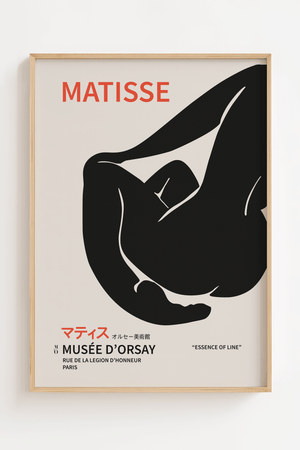 Essence of Line – Matisse Plakat fra Musée d'Orsay