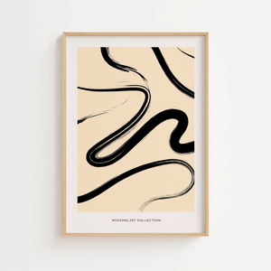 Abstract Minimalist Plakat