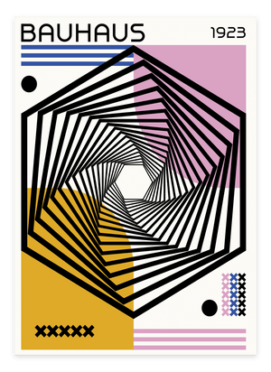 Squares Bauhaus Plakat