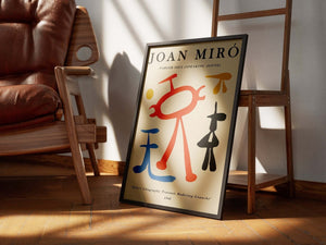Joan Miro Speaking Alone Plakat