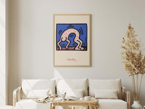 Breakdancer - Keith Haring Plakat