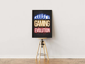 Gaming Evolution - Gaming Plakat