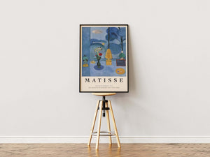 The Blue Window - Matisse Plakat | Farverig & Ikonisk Kunst