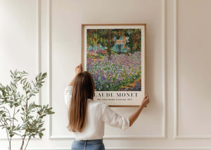 The Artist Garden - Claude Monet Plakat