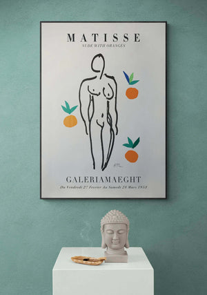 Made with Oranges - Matisse Plakat | Farverig & Ikonisk Kunst