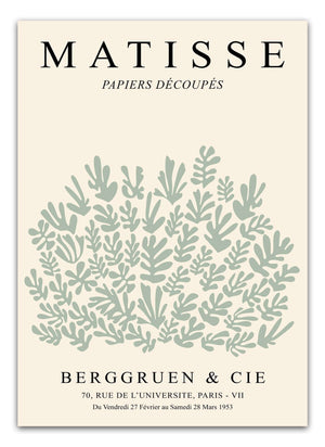 Matisse Plakat | "Du Vendredi" Grøn Poster  | Køb plakater