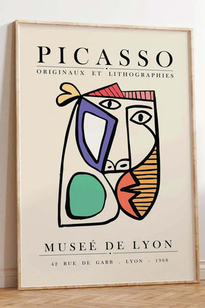 Museé De Lyon - Picasso Plakat