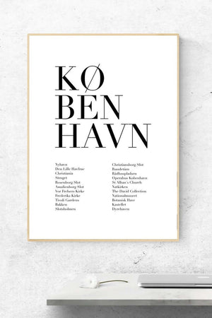 København By - Plakat