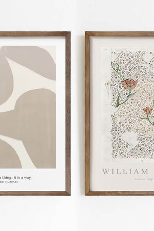 Bring et strejf af klassisk britisk kunst til dit hjem med Garden Tulip-plakaten af William Morris