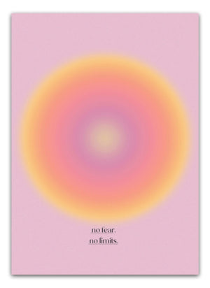 No fear - No limits Plakat