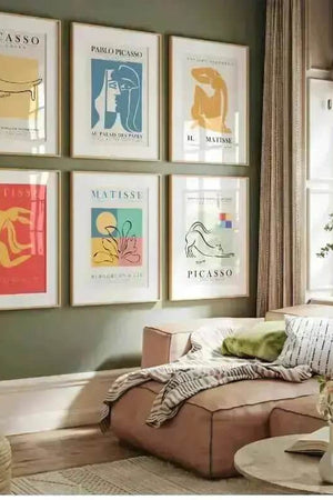 Matisse Plakat | "Flower City - Blue" Poster  | Køb Online fra Ellensshop.dk