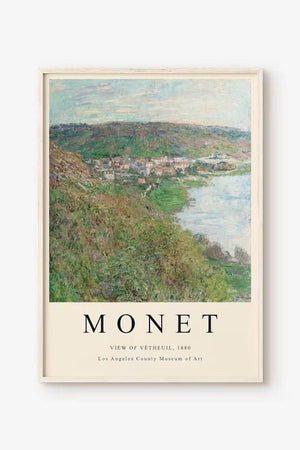 View Of Vétheuil - Claude Monet Plakat
