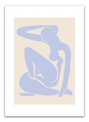 Blue Madame - Matisse Plakat