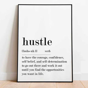 Hustle Definition Ellens Shop