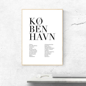 København By - Plakat