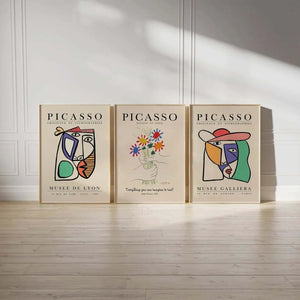 Museé De Lyon - Picasso Plakat