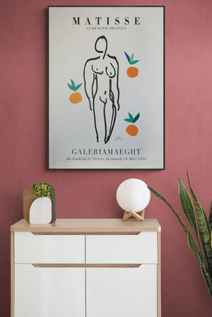 Made with Oranges - Matisse Plakat | Farverig & Ikonisk Kunst