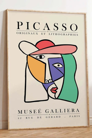 Museé Galleriera - Picasso Plakat