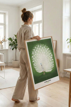 Peacock – Ohara Koson Plakat