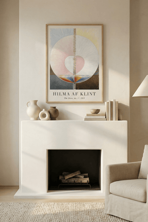 The Dove af Hilma af Klint er et fascinerende kunstværk, der kombinerer spirituel symbolik med abstrakt æstetik.