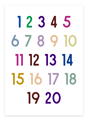 1-20 Tal Plakat