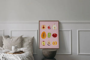 Vulva Frugt Plakat