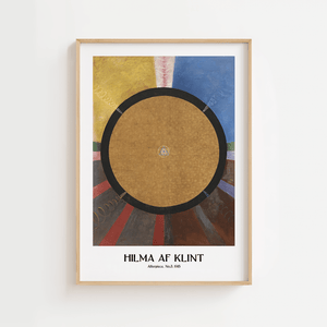 Altarpiece No.3 plakat – Hilma af Klint abstrakt kunstplakat med geometriske former