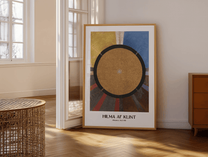 Altarpiece No.3 plakat – Hilma af Klint abstrakt kunstplakat med geometriske former