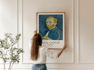 Self-Portrait plakat 1889 – Van Gogh selvportræt kunstplakat