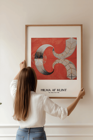 The Swan No. 9 – Hilma af Klint plakat