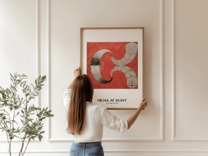 The Swan No. 9 – Hilma af Klint plakat
