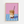 Iced latte plakat med pastel farver og moderne kaffe illustration