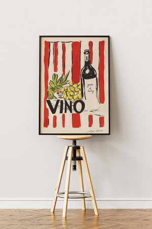Vino Italiano Plakat