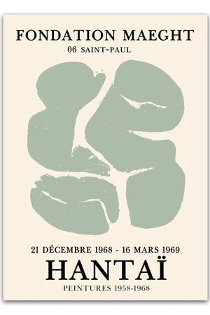 Hantai - Fondation Plakat