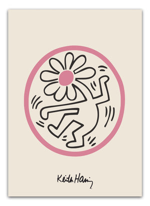 Pink Dancer - Keith Haring Plakat