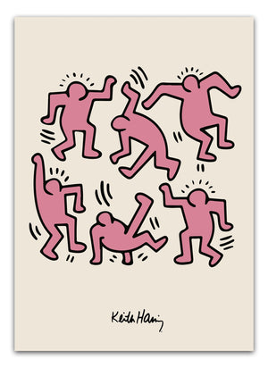 Keep Dancing - Keith Haring Plakat