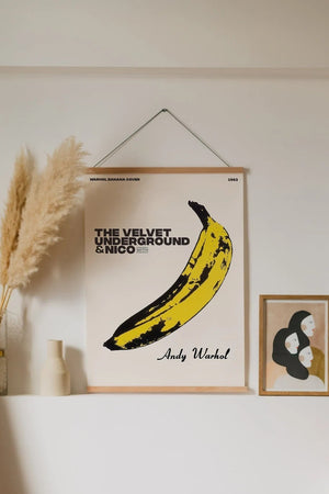 Andy Warhol Banana Plakat