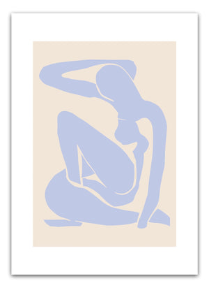 Blue Madame - Matisse Plakat