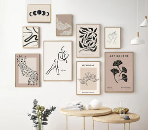 vores kollektion af moderne plakater, der kombinerer stil, kreativitet og elegance