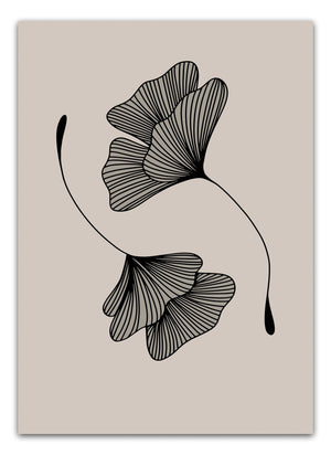 Double Flower Plakat