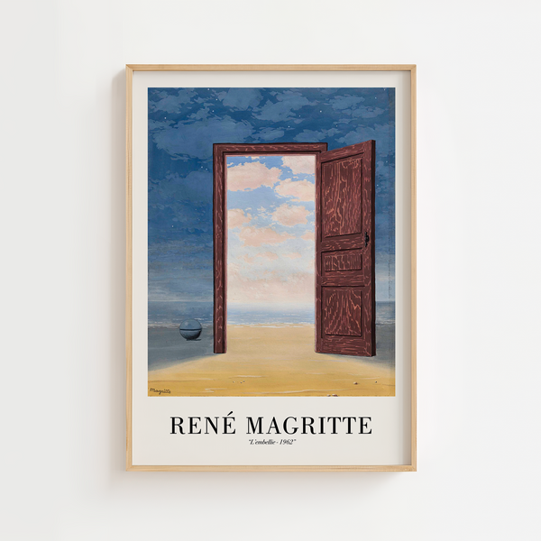 Den Åbne Dør – René Magritte Plakat
